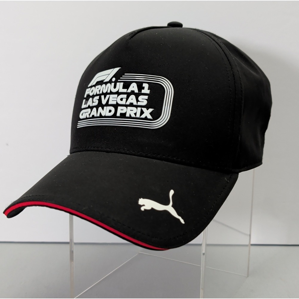 NWOT Formula 1 Las Vegas Grand Prix Puma Hat Black Snapback 028311-01